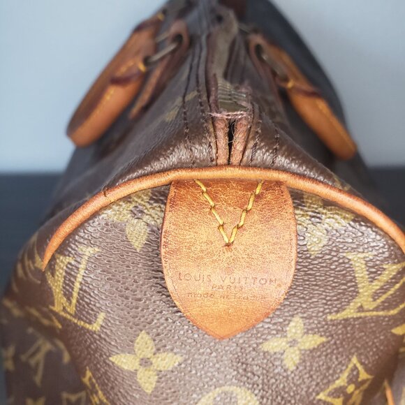 Louis Vuitton Speedy 40 - Vintage Monogram w/ Lock & Key #226 - Picture 7 of 16